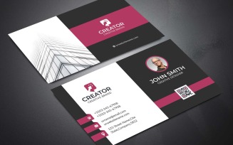 Creative Business Card Corporate identity template