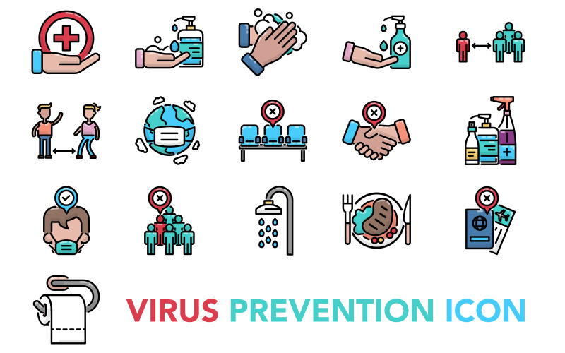 Virus Prevention Iconset Collection Icon Set