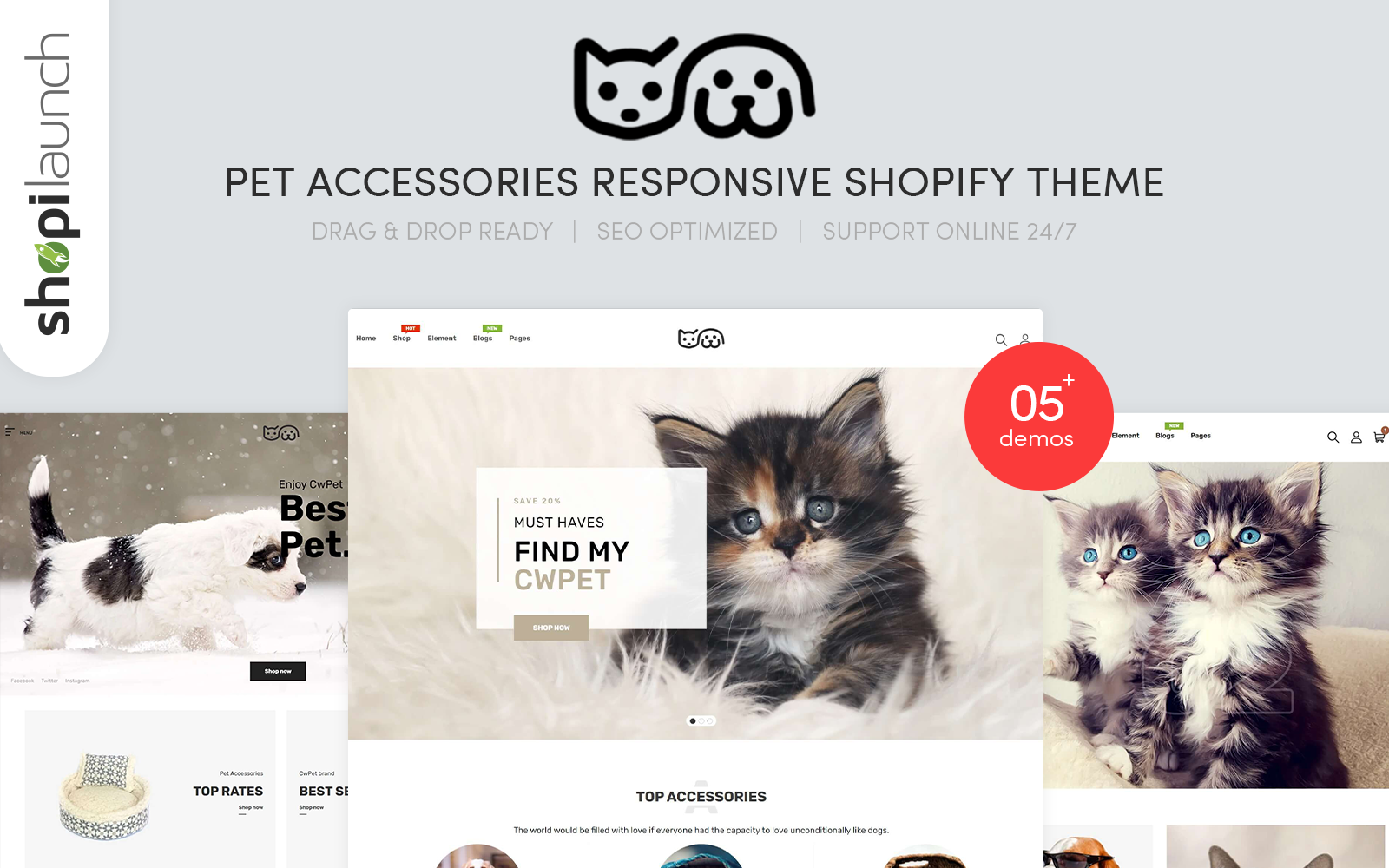 CwPet - Pet Shop Responsive Shopify Theme
