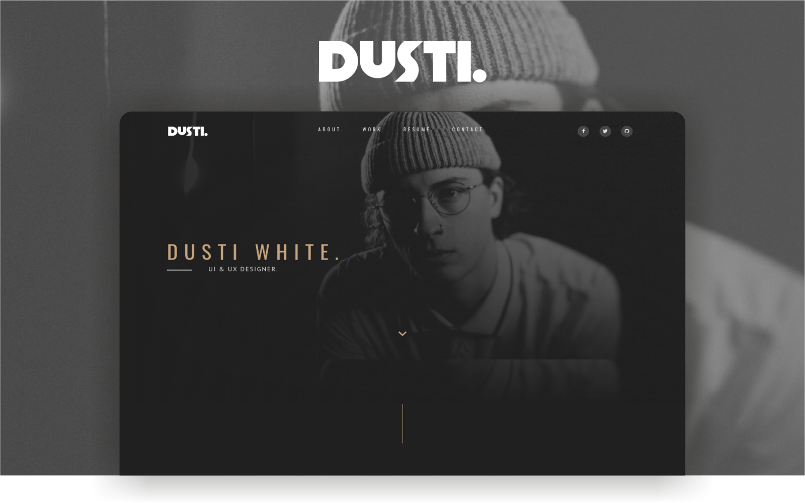 Dusti - Portfolio Multipurpose Modern Landing Page Template