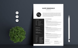 Alex Samuals Premium Resume Template