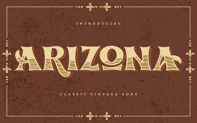 Arizona | Classic Vintage Font