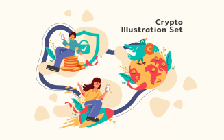 Crypto - Illustration Set Vol.02