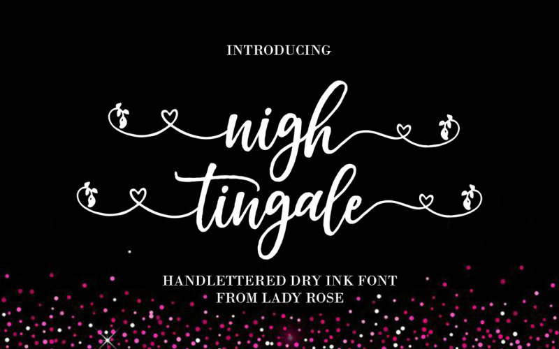 Nigh Tingale Font