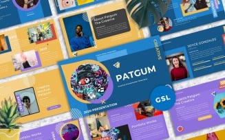 Patgum - Creative Googleslide