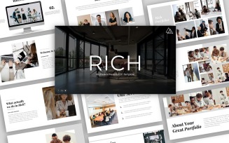 Rich - Business Presentation PowerPoint template