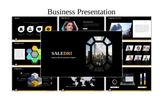 Saledri - Creative Business PowerPoint template