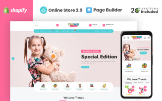 Toybox Clothing & Toys Store Shopify Theme