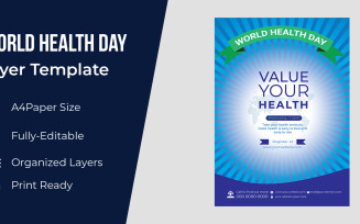 Brochure Design World Health day