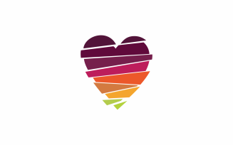 Love full color Logo template