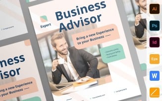 Professional Business Advisor Poster Corporate Template