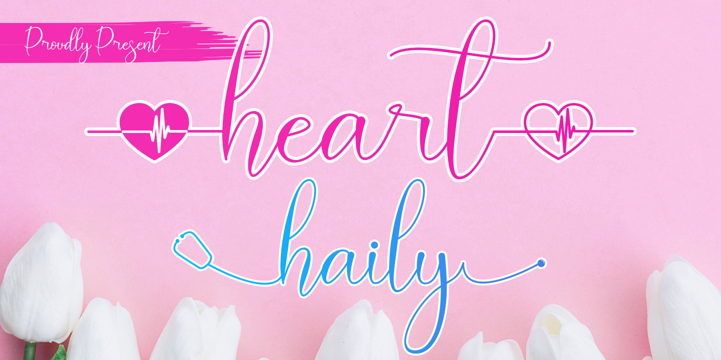 Heart Haily Font