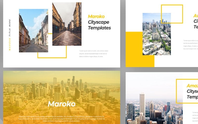 Kit Graphique #172938 Cityscape Minimal Divers Modles Web - Logo template Preview