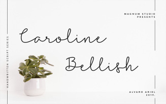 Caroline Bellish Font