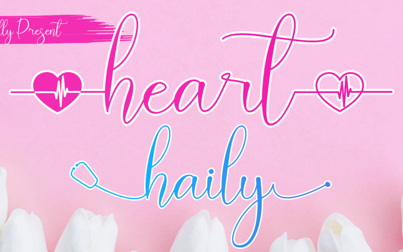 Heart Haily Font