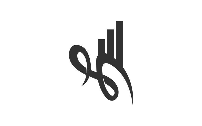 Business Way Solution Logo Template design