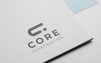 Core Construction Logo Template