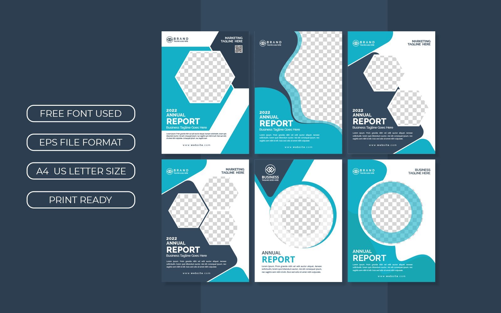 Kit Graphique #173117 Geometric Layout Divers Modles Web - Logo template Preview