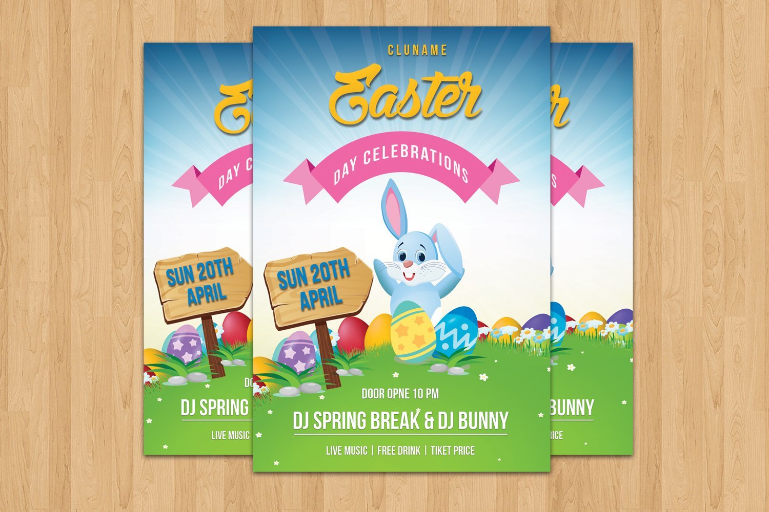 Template #173164 Party Flyer Webdesign Template - Logo template Preview