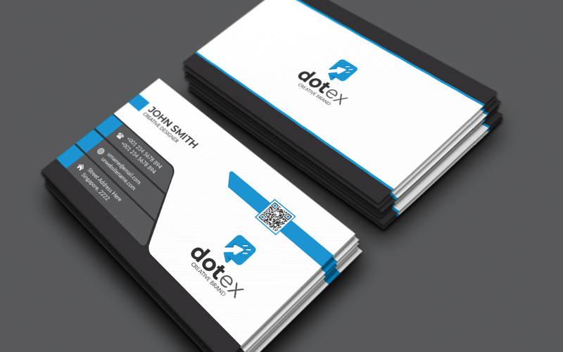 Corporate Business Card Dodex Corporate Identity