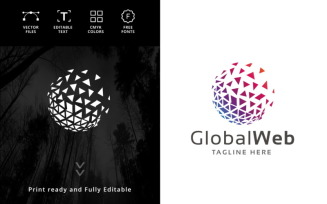 Global Web Logo Template