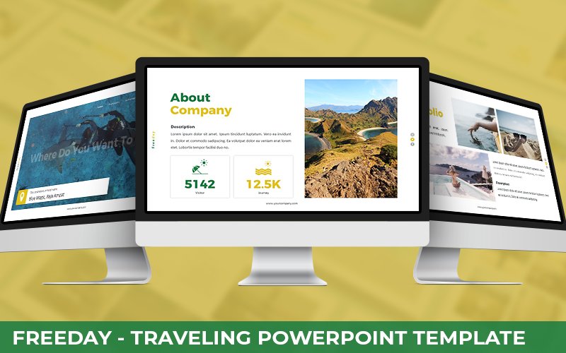 Template #173288 Journey Vacation Webdesign Template - Logo template Preview