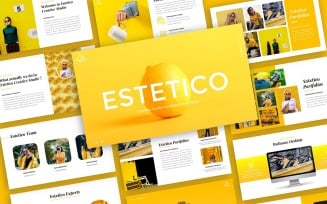 Estetico - Fashion Presentation PowerPoint Template