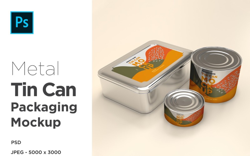 Dear Sir Tin Can Mockup Have been Uploaded Regards Product Mockup