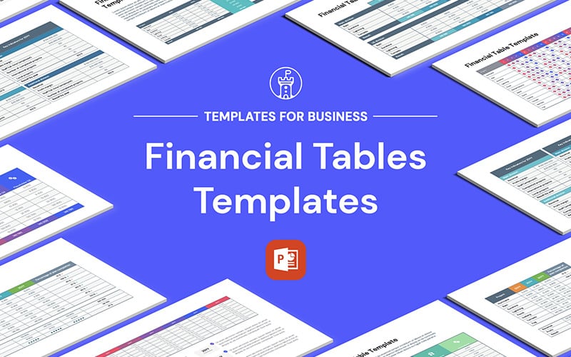 Financial Tables Templates for PowerPoint PowerPoint Template