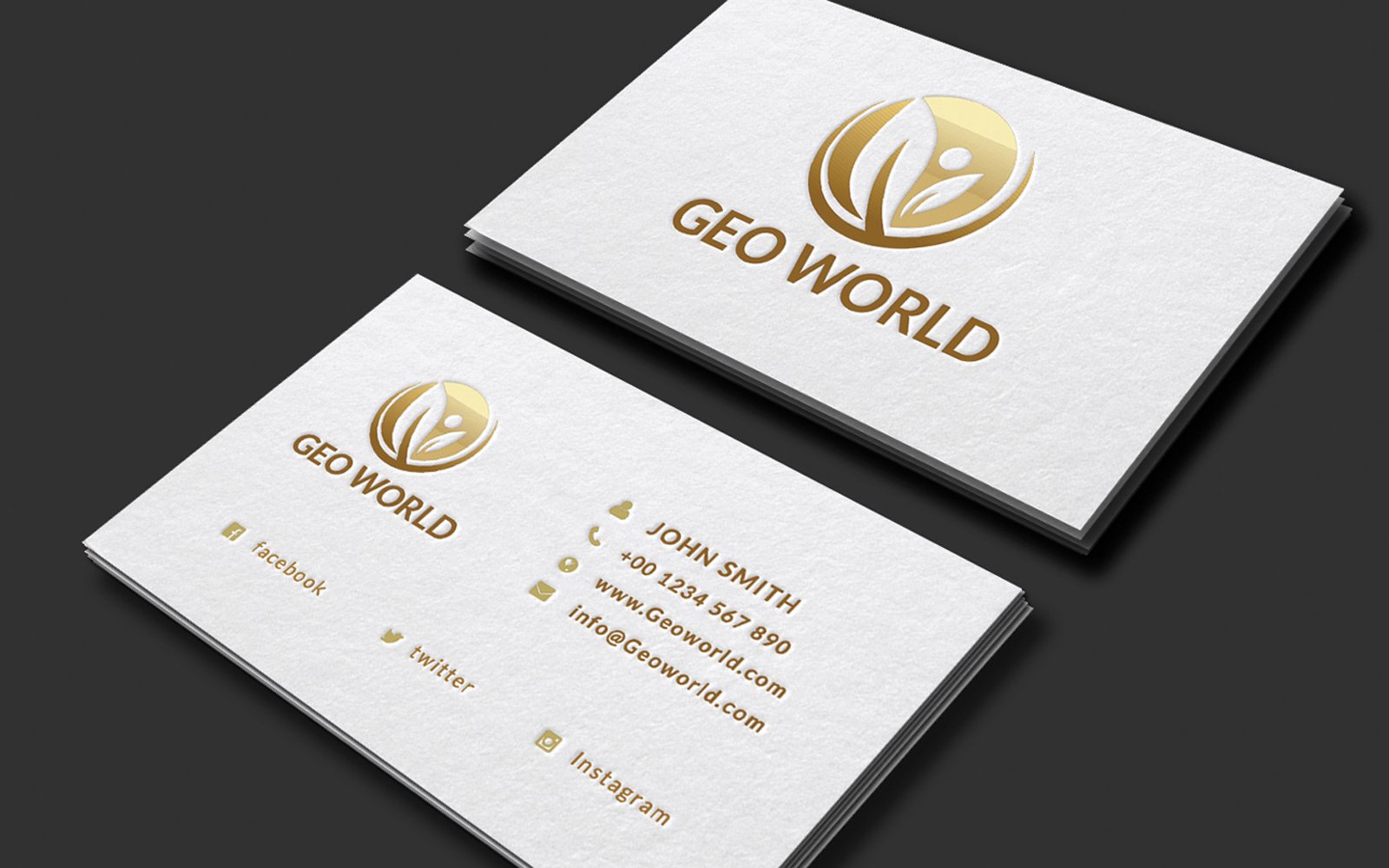 Template #173499 Cardcleanminimal Cardgolden Webdesign Template - Logo template Preview