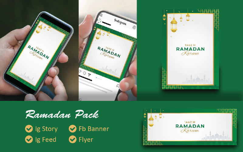 Ramadan Kareem 2021 Pack Social Media