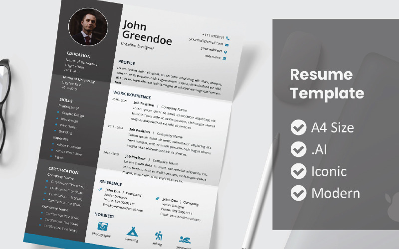 Resume Creativos Printable Template Resume Template