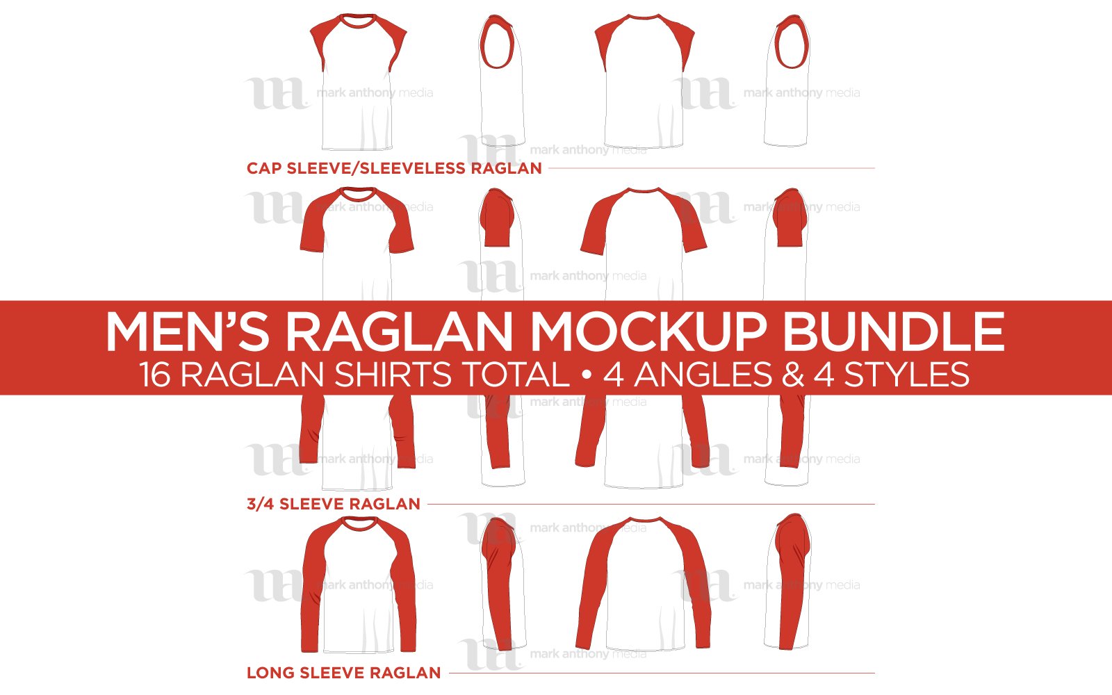 Kit Graphique #173568 Raglan Mockup Divers Modles Web - Logo template Preview