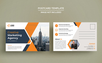Agency Postcard Design Corporate Template
