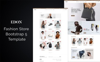 Edon - Fashion Store Bootstrap 5 Website Template