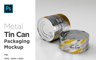 Two Beverage Can Mockups