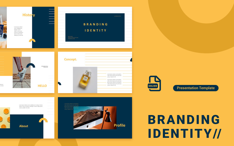 Branding Identity Google Slides Template