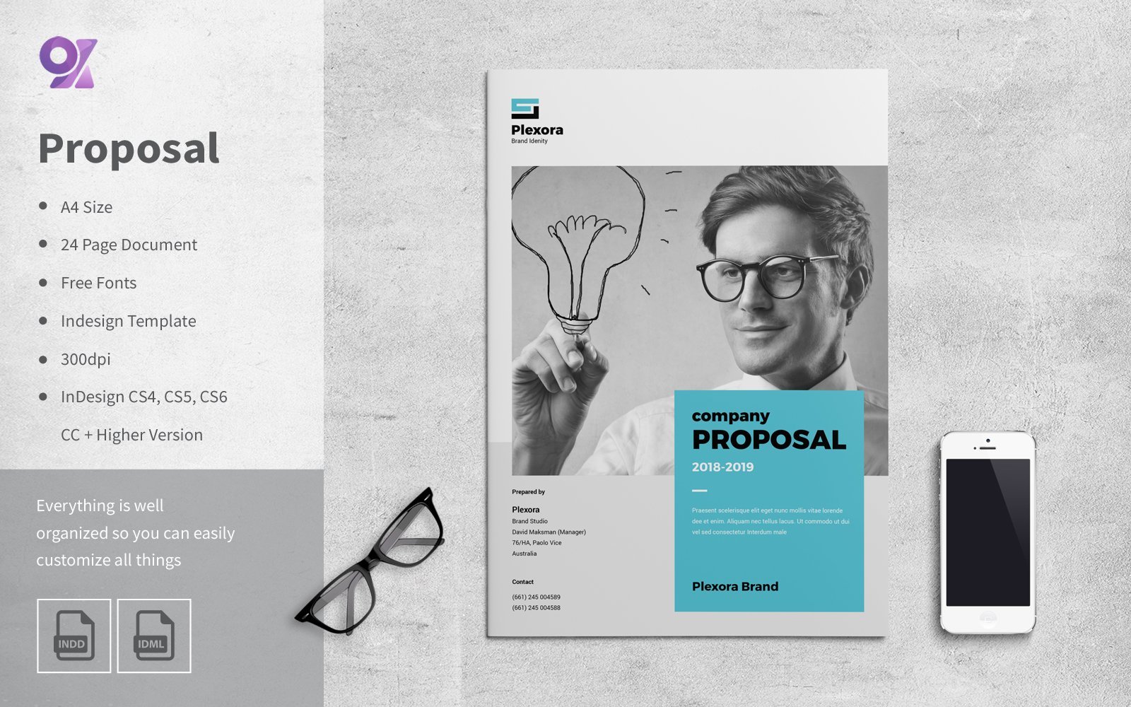 Kit Graphique #173742 Proposition Brochure Divers Modles Web - Logo template Preview