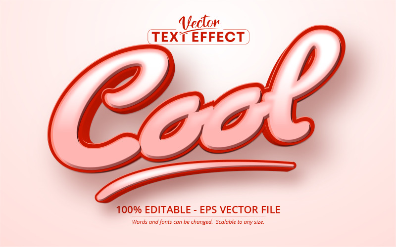 Cartoon Style Editable Text Effect Vector Vector Graphic
