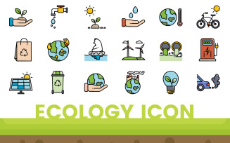 Ecology Iconset Template