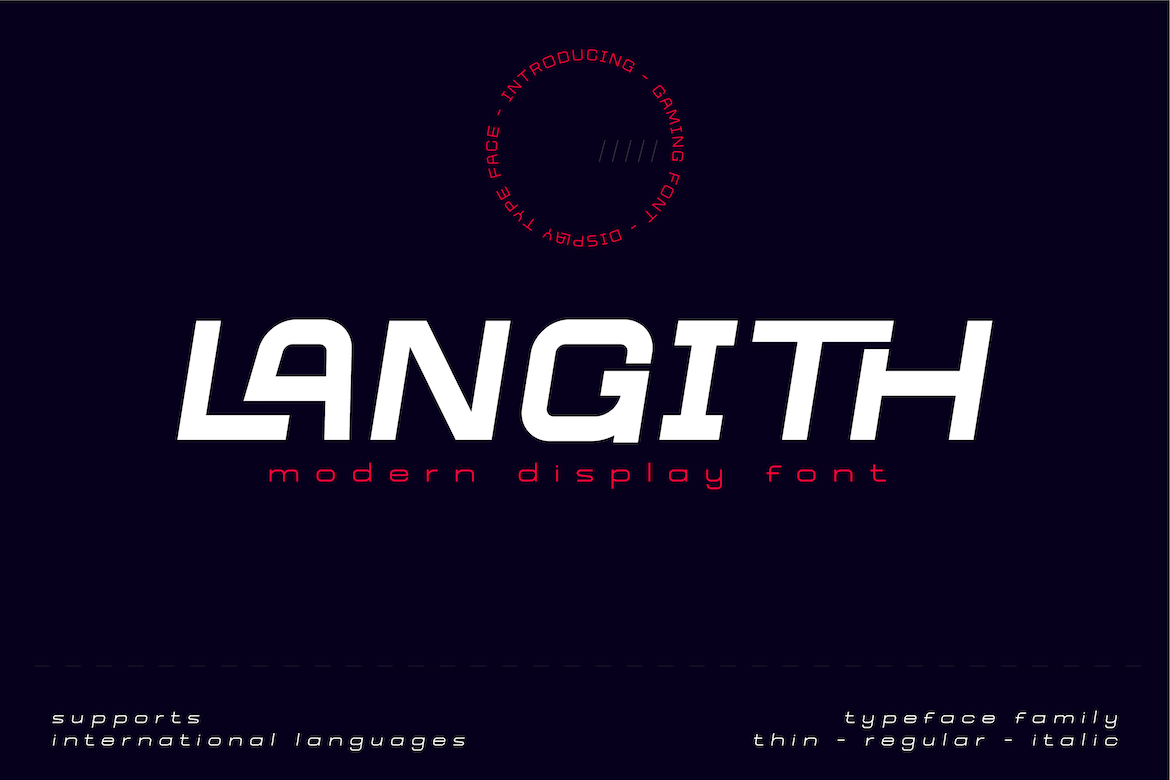 Template #173883 Serif Font Webdesign Template - Logo template Preview