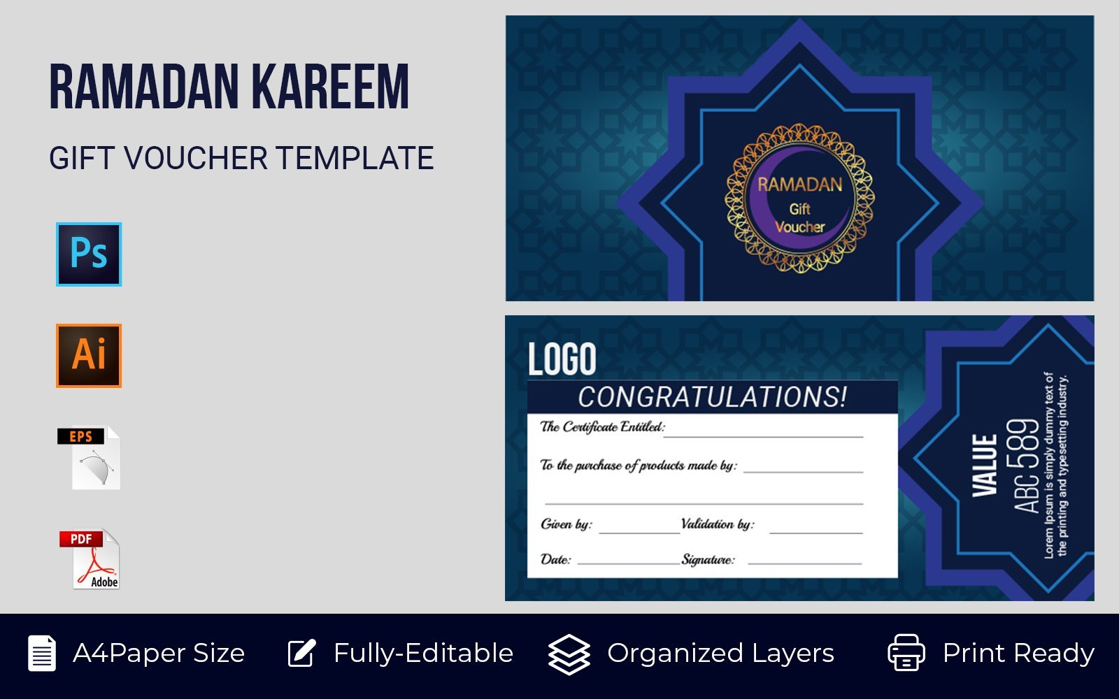 Kit Graphique #173952 Islam Islamique Divers Modles Web - Logo template Preview