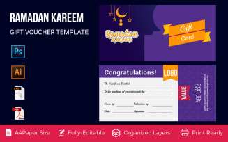 Gift Voucher Corporate Template Promotion Sale Discount