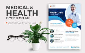 Healthcare & Medical Corporate Identity Flyer