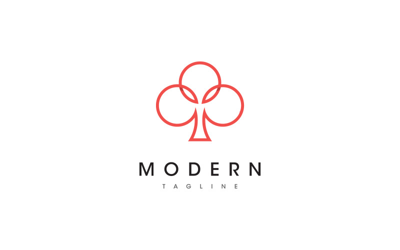 Modern Tree Logo template Logo Template