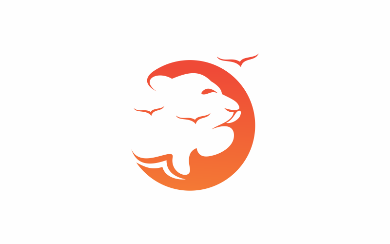 Sea Lions Logo template Logo Template
