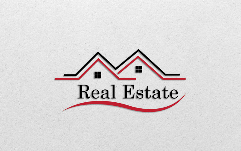 Simple Real Estate Logo template Logo Template