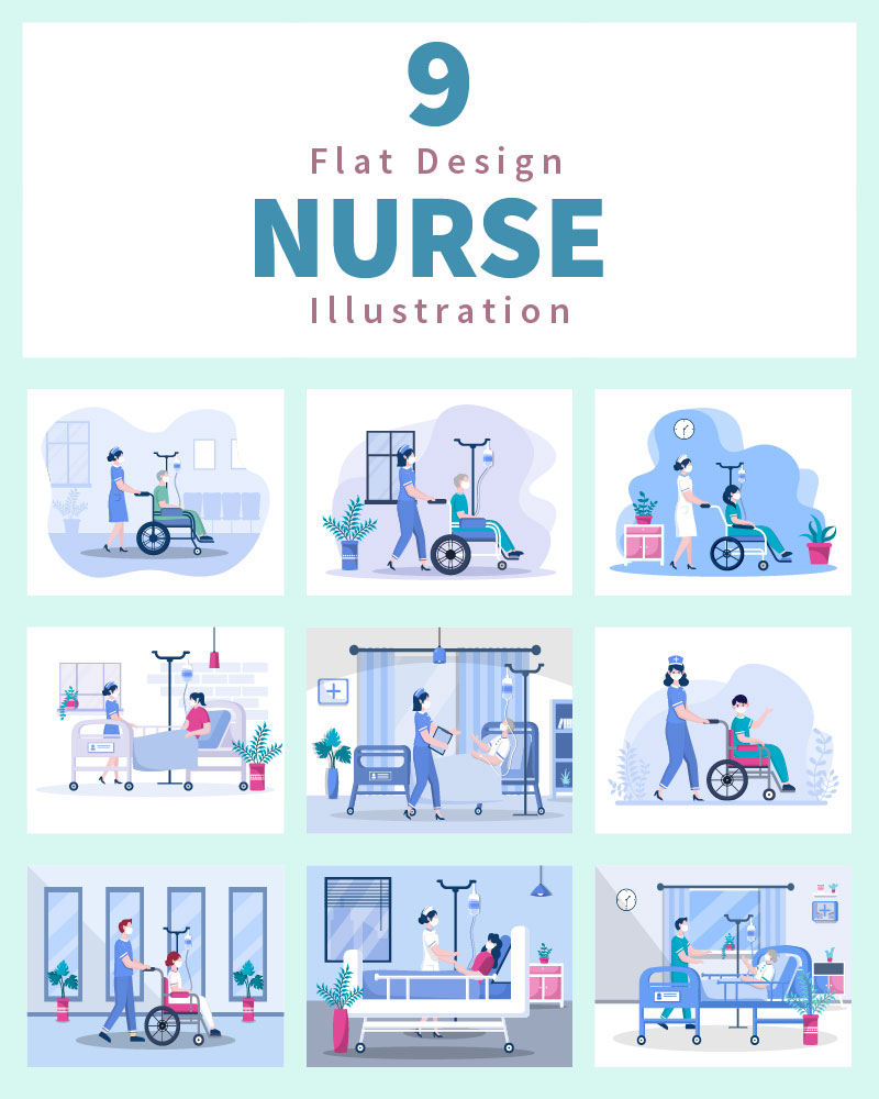 Kit Graphique #174271 Nurse Clinique Divers Modles Web - Logo template Preview