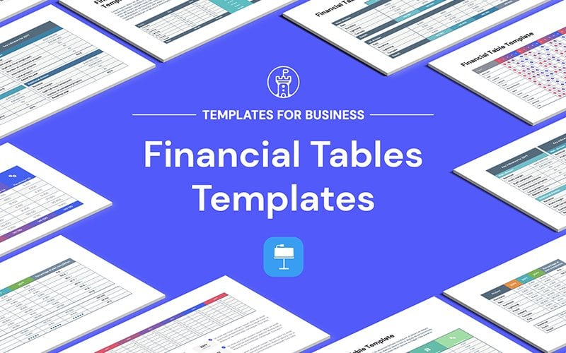 Kit Graphique #174291 Financial Tables Divers Modles Web - Logo template Preview