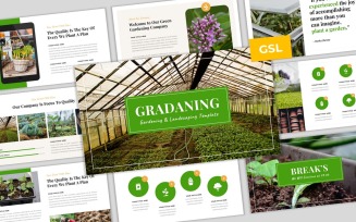 Gradaning - Gardening & Landscaping Google Slides Template